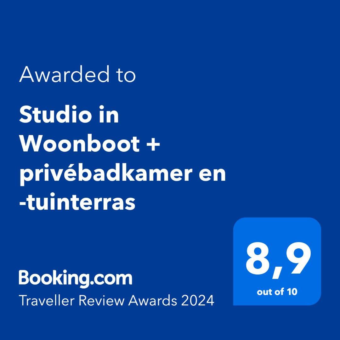 Benedenverdieping In Woonboot Met Tuinterras Utrecht Esterno foto